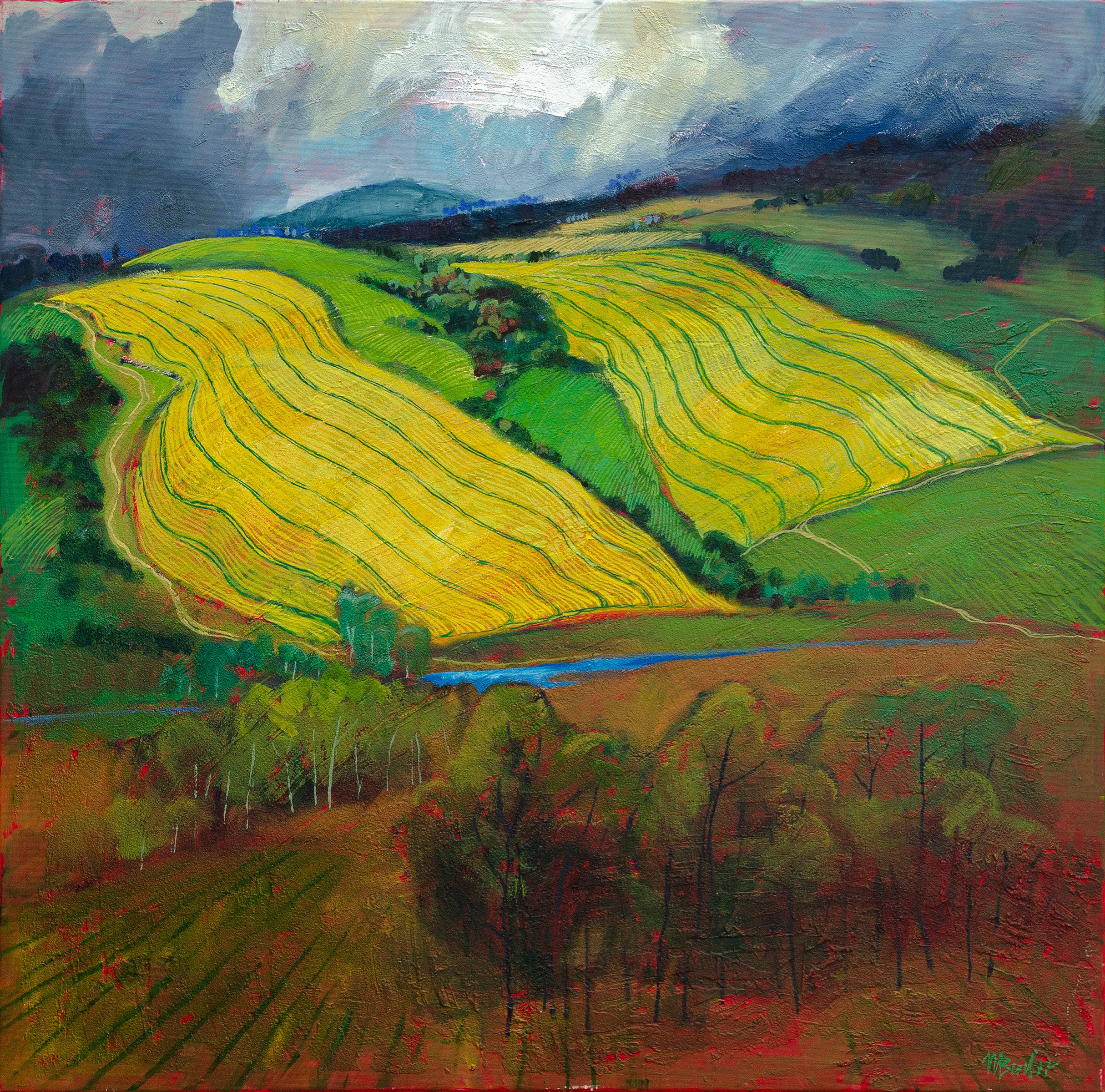 Miroslav Bucher - Dve polia, Diela a dielka