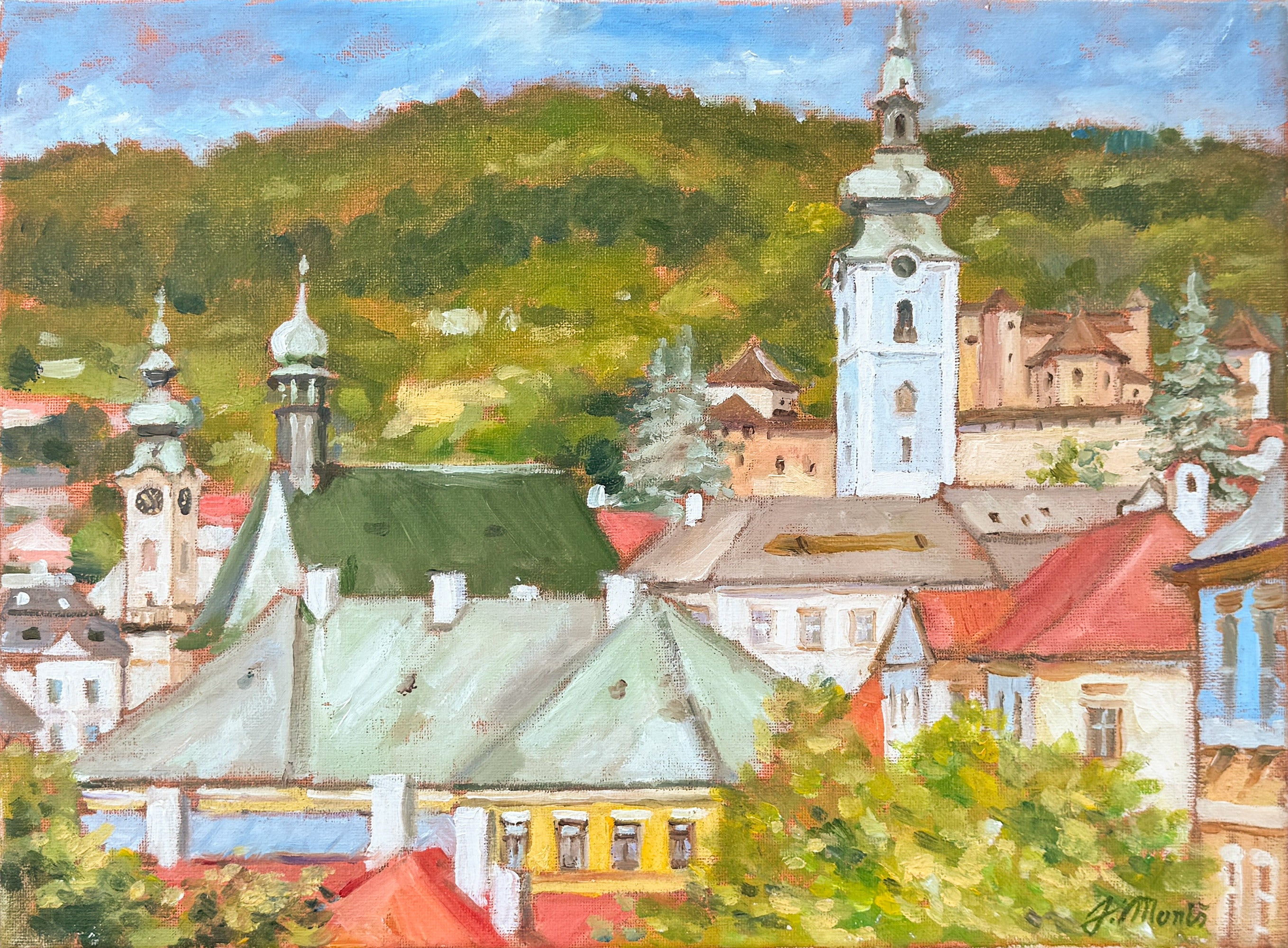 Banská Štiavnica Starý zámok a dominanty
