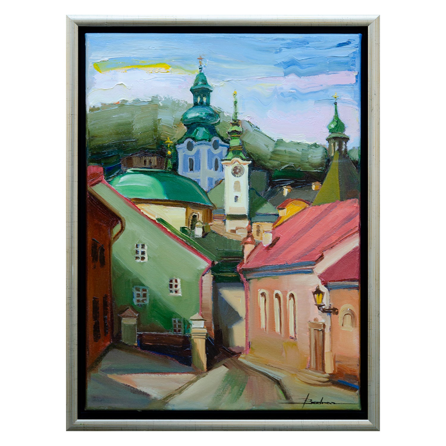 Banská Štiavnica z Novozámockej ulice