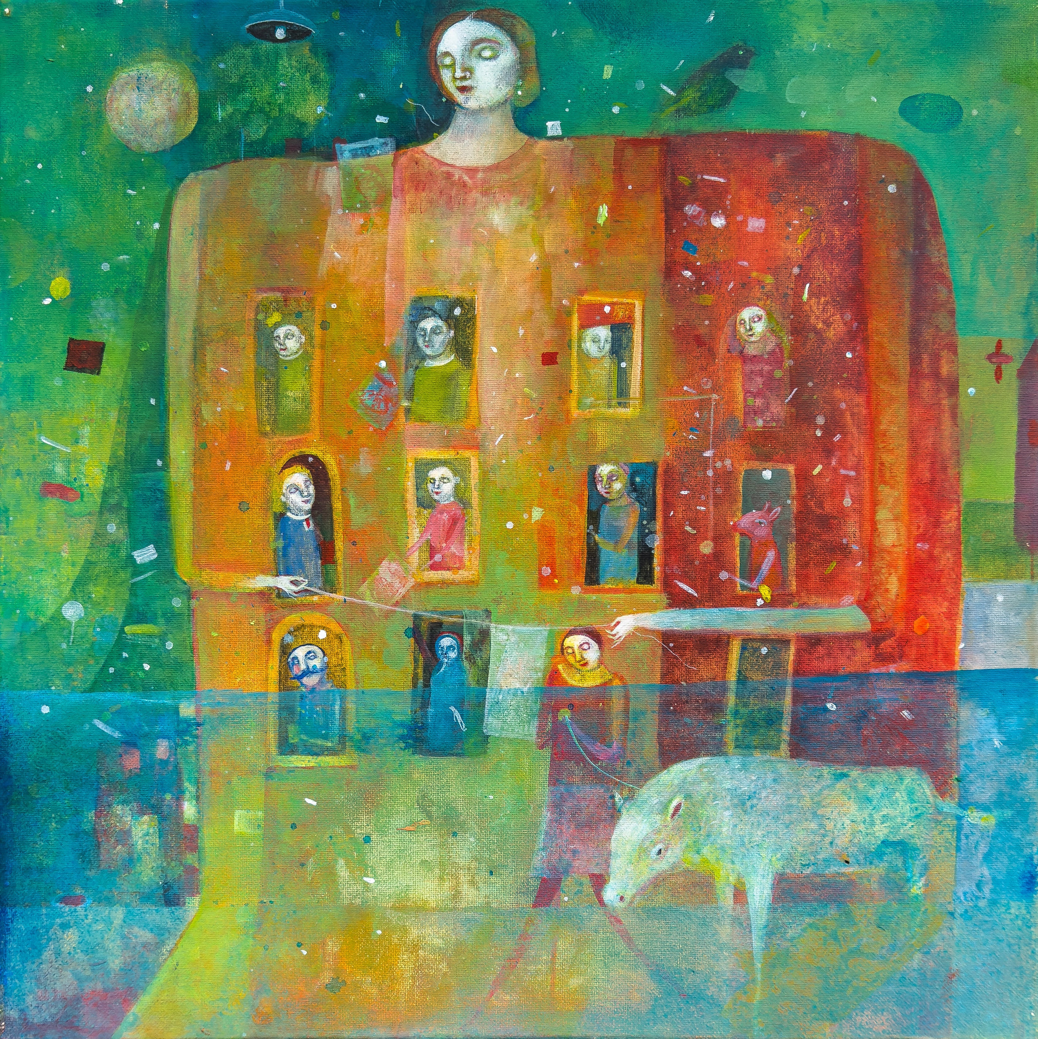 Jana Bialová - obrazy - maľba