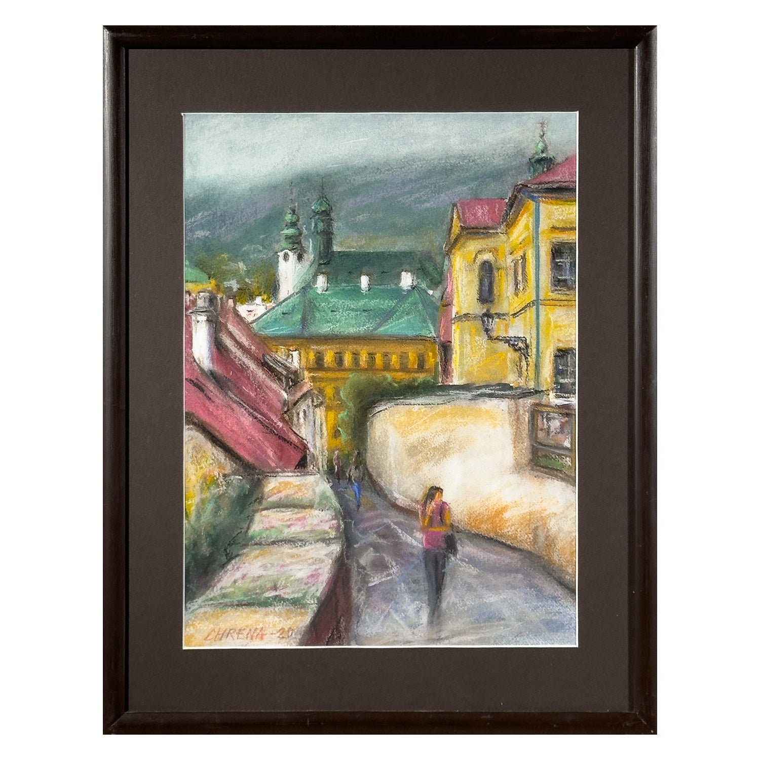 Banská Štiavnica - ulička do mesta