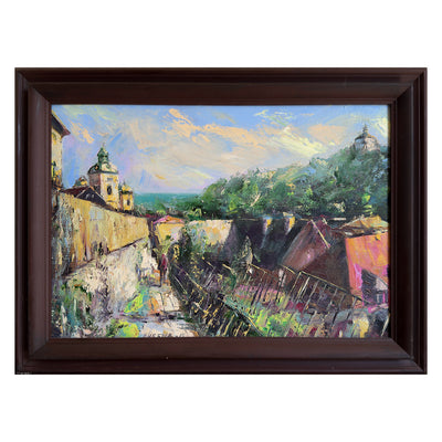 Banská Štiavnica - chodník od Dolnej ružovej