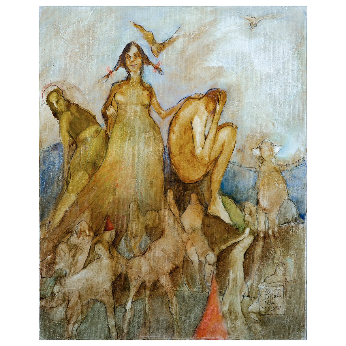 Peter Holečka - Neber to tak vážne - surealizmus - súčasná maľba