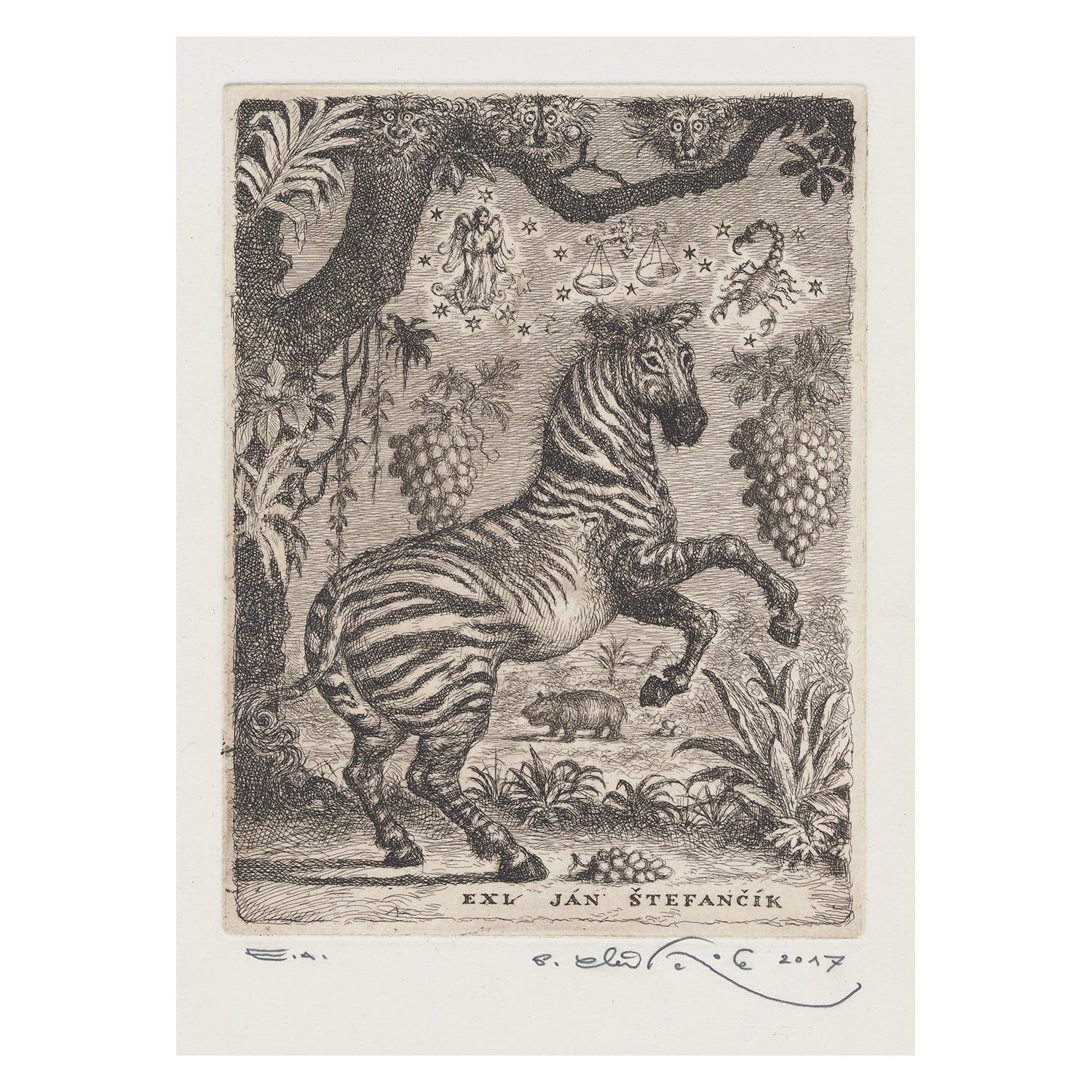 Ex Libris Ján Štefančík
