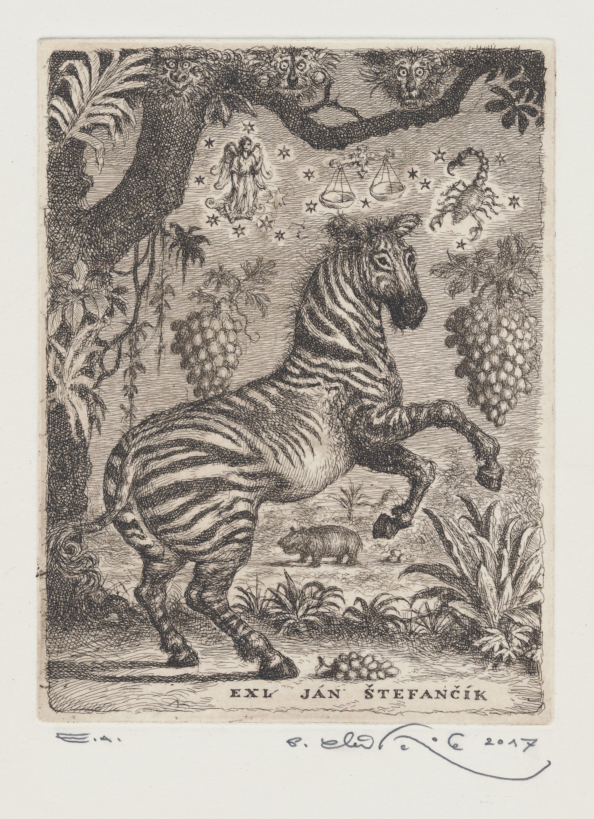 Ex Libris Ján Štefančík