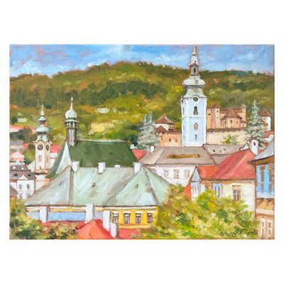 Banská Štiavnica Starý zámok a dominanty