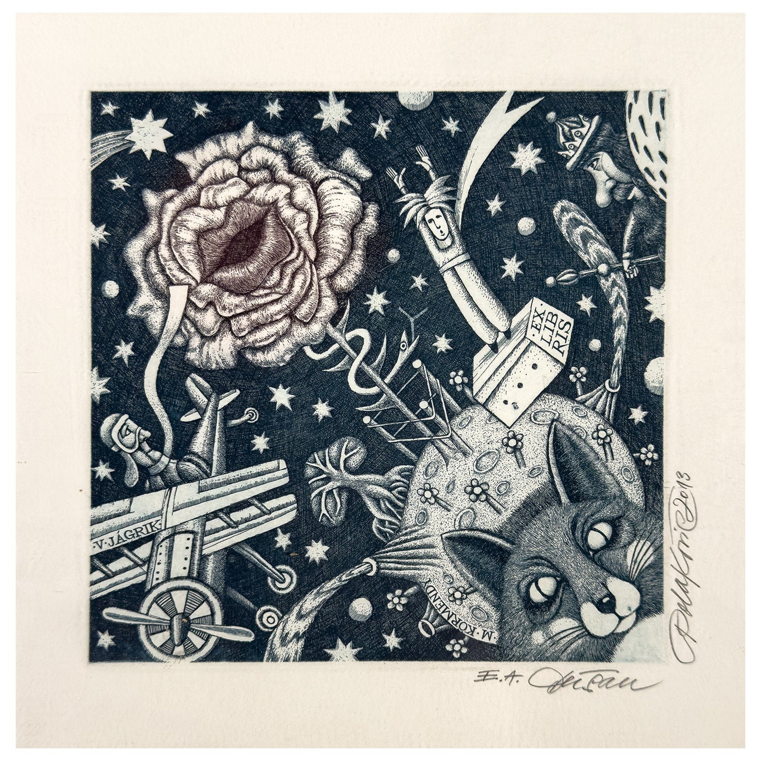 Ex Libris - V. Jágrik