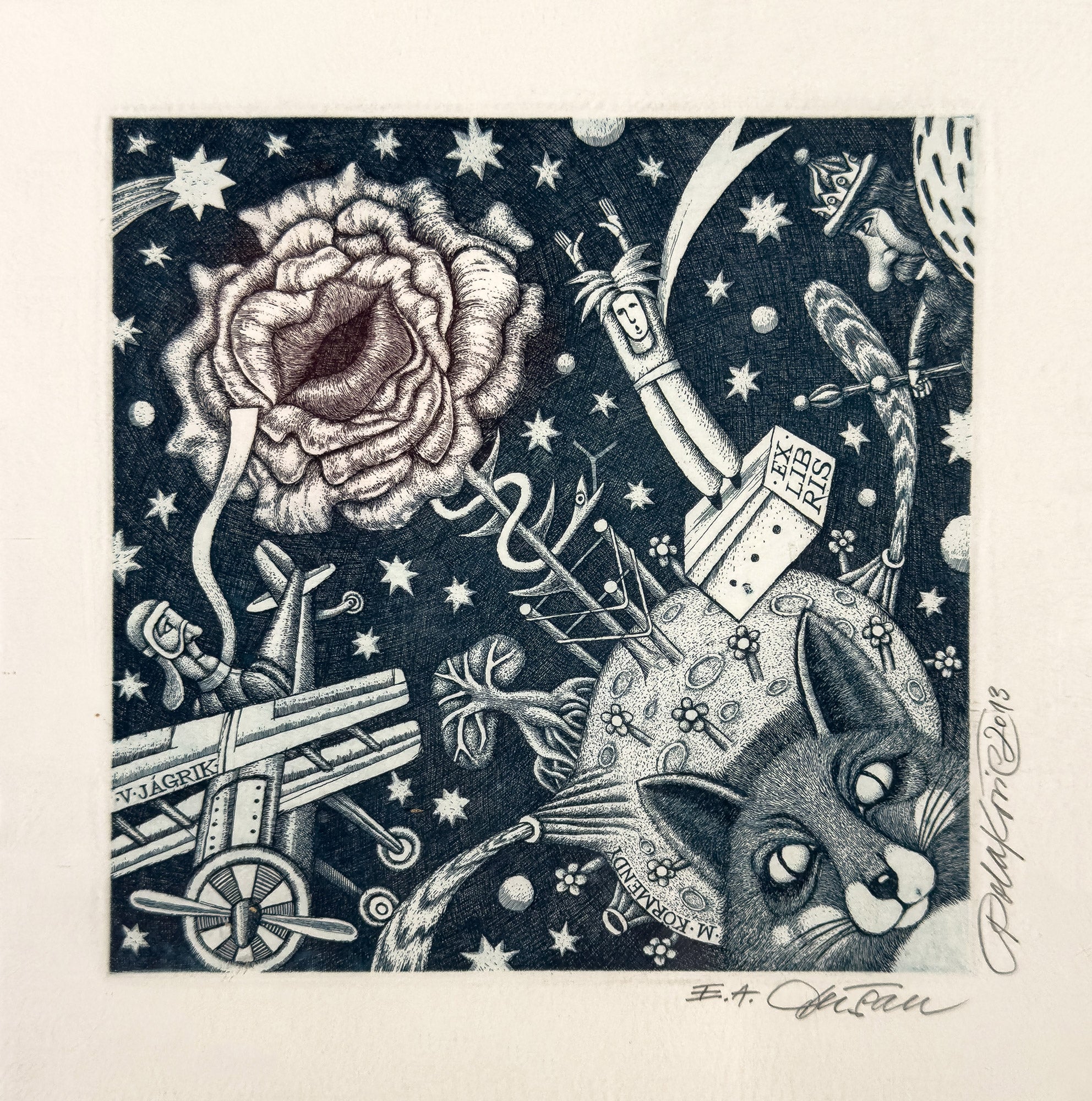 Ex Libris - V. Jágrik